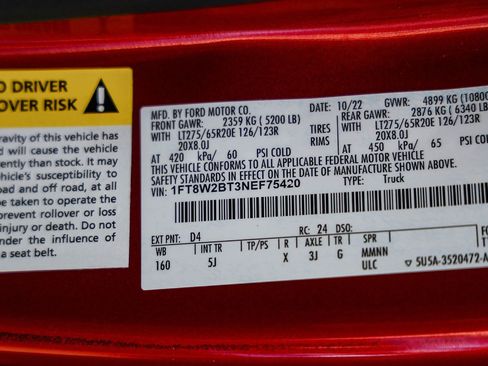 Used 2022 Ford F250 Lariat w/ Lariat Value Package image 27