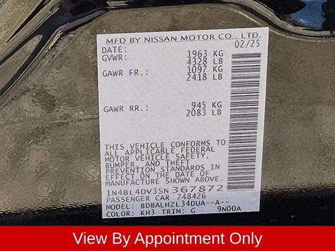 Used 2025 Nissan Altima 2.5 SV FWD image 36
