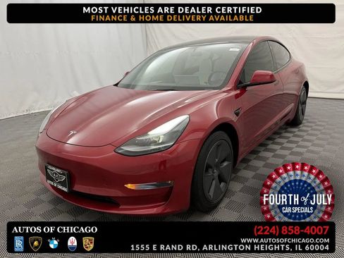 Used 2022 Tesla Model 3 Long Range AWD/4WD image 1