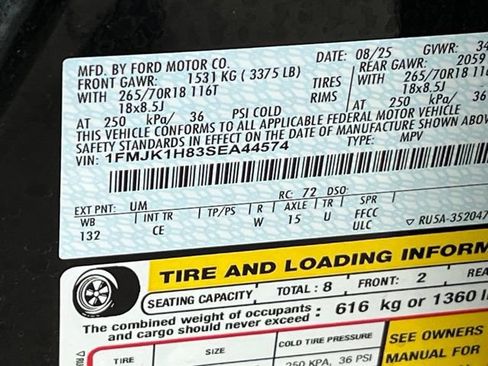 Used 2025 Ford Expedition Max Active RWD image 35