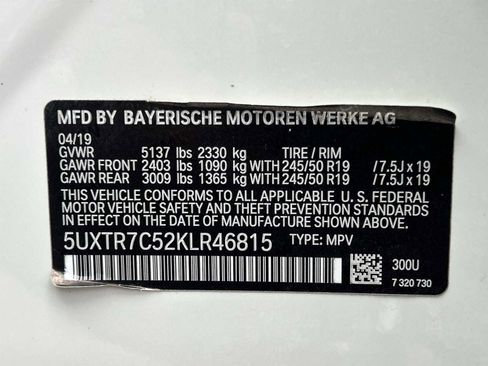 Used 2019 BMW X3 sDrive30i w/ M Sport Package 2 RWD image 23