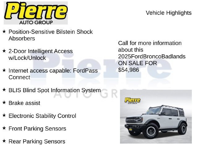 Used 2025 Ford Bronco Badlands AWD/4WD image 23