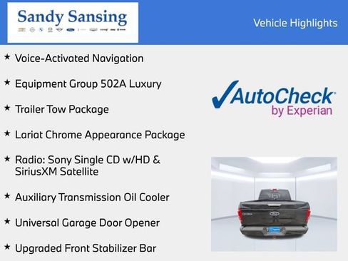 Used 2015 Ford F150 Lariat w/ Equipment Group 502A Luxury RWD image 7