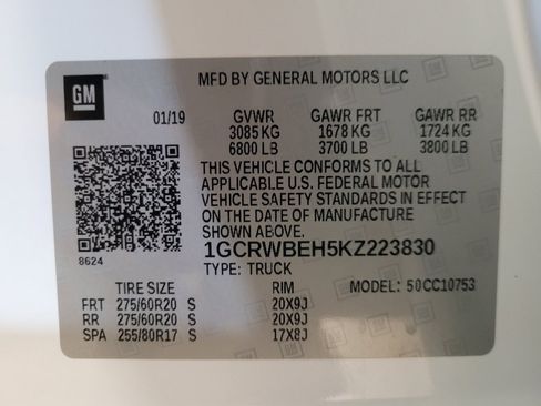 Used 2019 Chevrolet Silverado 1500 Custom w/ Custom Convenience Package RWD image 33