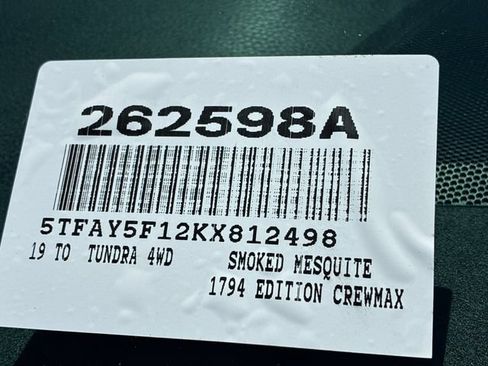 Used 2019 Toyota Tundra 1794 Edition AWD/4WD image 31