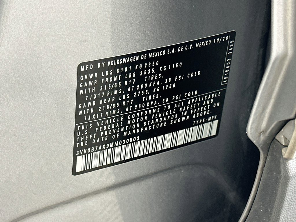 Used 2021 Volkswagen Tiguan SE FWD image 33
