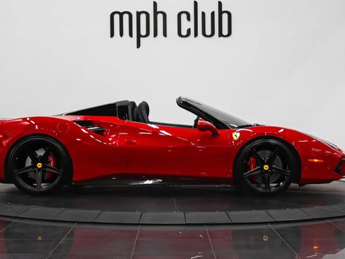 Used 2019 Ferrari 488 Spider Convertible 2D image 12