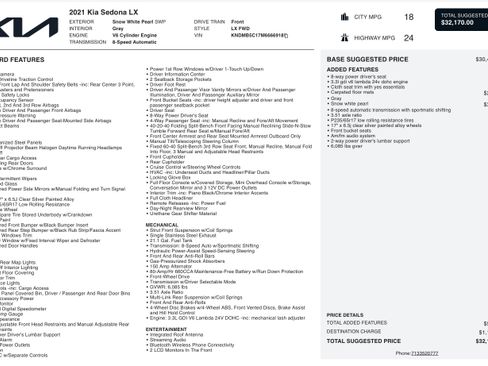 Used 2021 Kia Sedona LX image 1