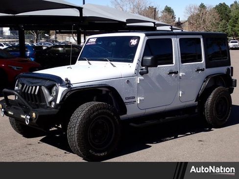 Used 2016 Jeep Wrangler Unlimited Sport w/ Max Tow Package image 1