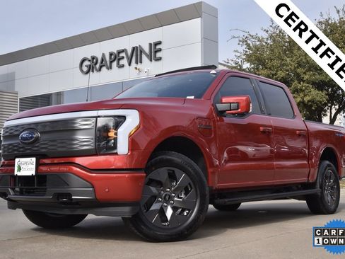 Certified 2023 Ford F150 Lightning Lariat w/ Equipment Group 511A High image 1