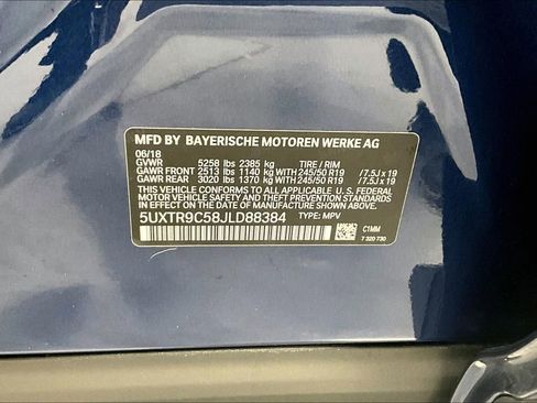 Used 2018 BMW X3 xDrive30i w/ Executive Package image 33