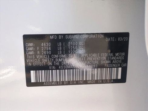 Used 2023 Subaru Legacy Limited image 26