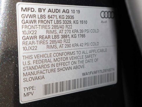 Used 2020 Audi Q8 Prestige w/ Prestige Package AWD/4WD image 42