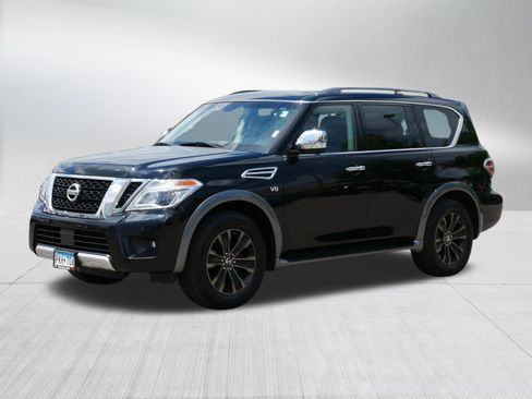 Used 2017 Nissan Armada Platinum w/ Captain Seat Package AWD/4WD image 3