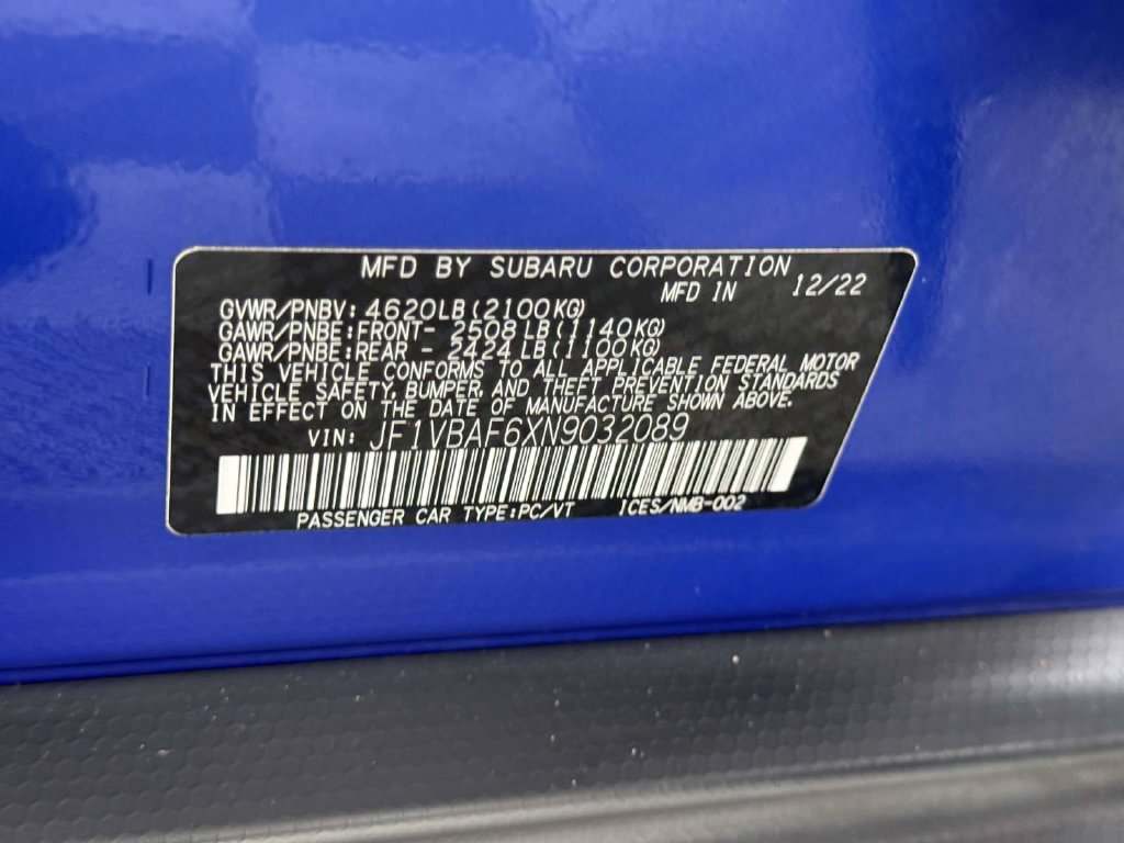 Used 2022 Subaru WRX Premium AWD/4WD image 32