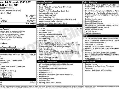 New 2026 Chevrolet Silverado 1500 RST AWD/4WD image 4