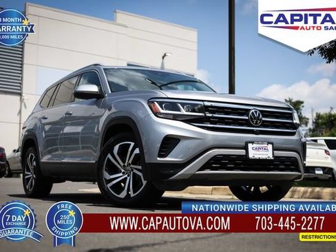 Used 2021 Volkswagen Atlas SEL Premium AWD/4WD image 1