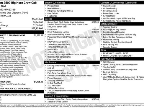New 2026 RAM 2500 Big Horn image 39