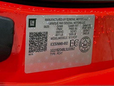 Used 2020 Chevrolet Corvette Stingray Premium Cpe w/ 3LT image 21