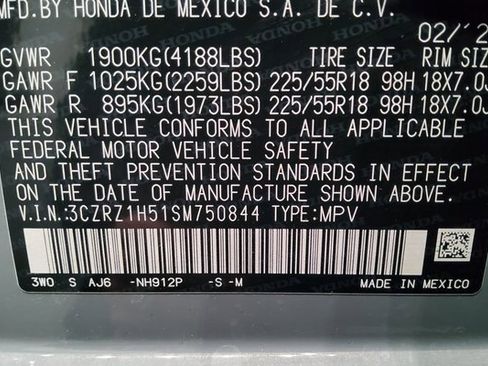 Used 2025 Honda HR-V Sport image 49