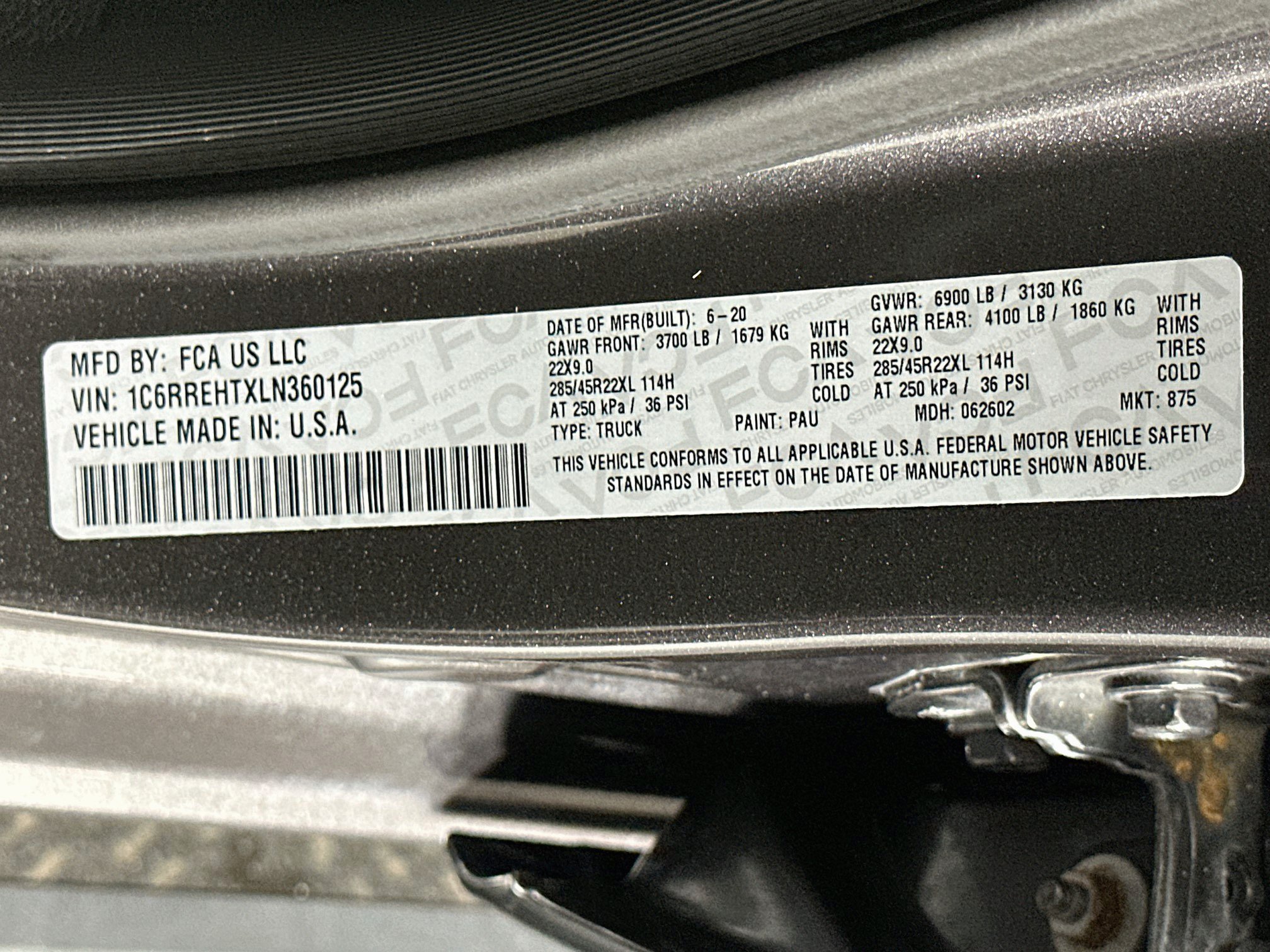 Used 2020 RAM 1500 Limited RWD image 12