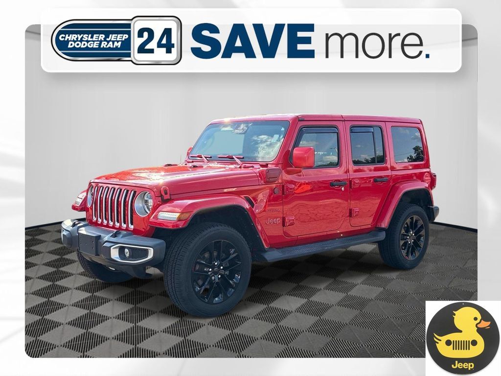 Used 2021 Jeep Wrangler Unlimited Sahara w/ Cold Weather Group AWD/4WD 360° Tour