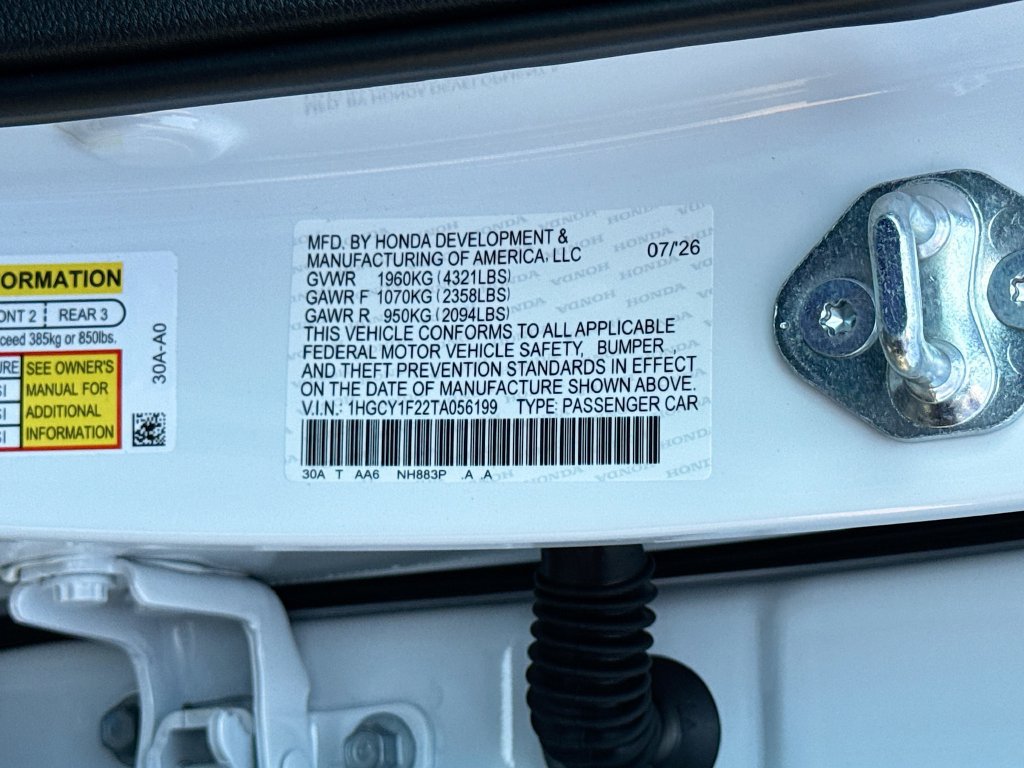 New 2026 Honda Accord LX image 33