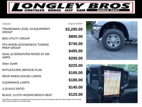New 2026 RAM 3500 Tradesman AWD/4WD image 4