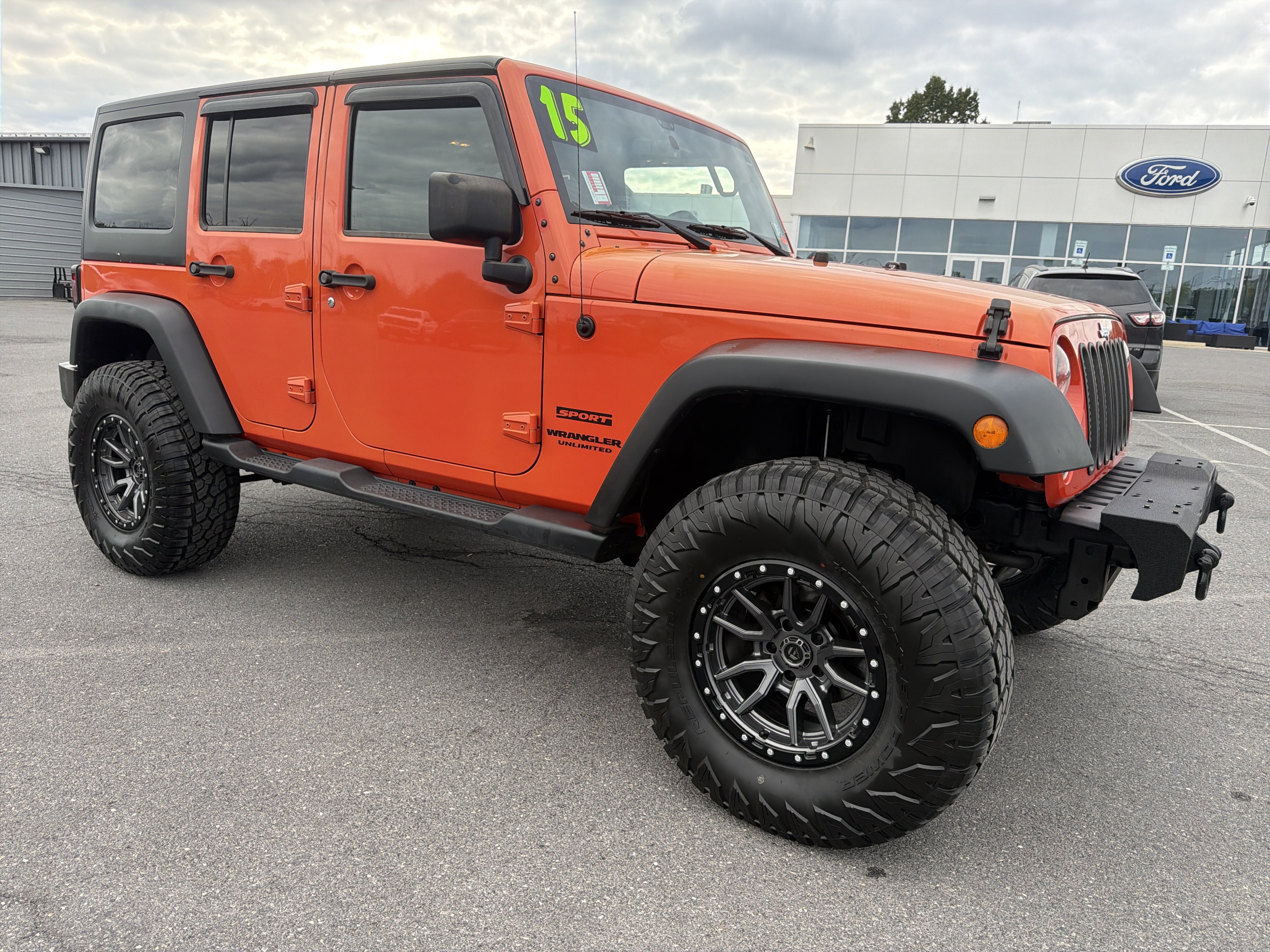 Used 2015 Jeep Wrangler Unlimited Sport w/ Quick Order Package 24S AWD/4WD image 1
