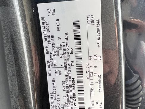 Used 2019 Ford F150 Platinum RWD image 16