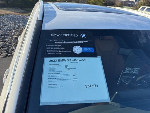 Certified 2023 BMW X3 sDrive30i w/ Premium Package image 20