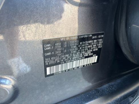 Used 2020 Subaru Outback Limited w/ Popular Package #2 image 17