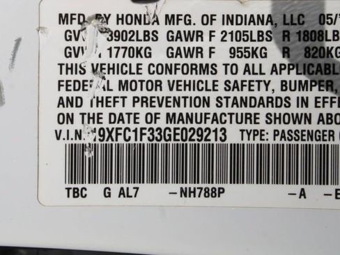 Used 2016 Honda Civic EX-T image 31