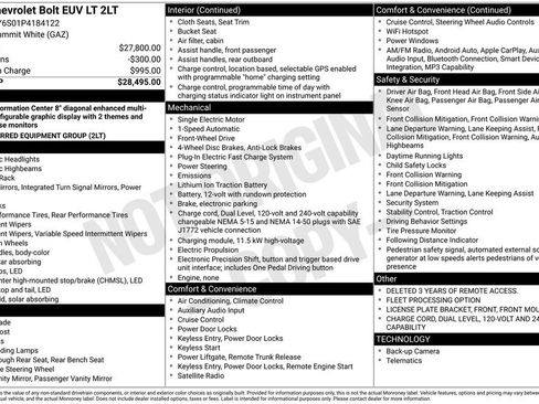 Used 2023 Chevrolet Bolt EUV LT FWD image 6