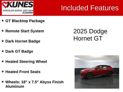 New 2025 Dodge Hornet GT w/ GT Blacktop Package