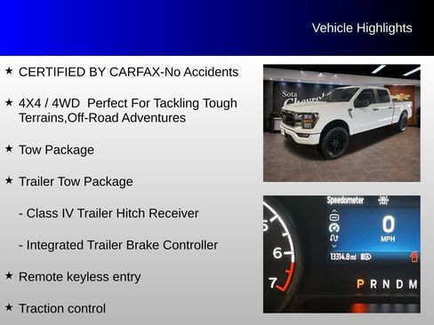 Used 2023 Ford F150 XLT w/ Trailer Tow Package AWD/4WD image 4