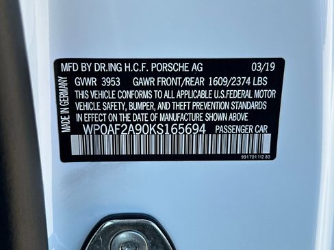 Used 2019 Porsche 911 GT3 RS image 45