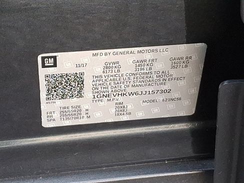 Used 2018 Chevrolet Traverse LT w/ LPO, Floor Liner Package image 26