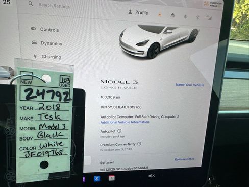 Used 2018 Tesla Model 3 Long Range image 3