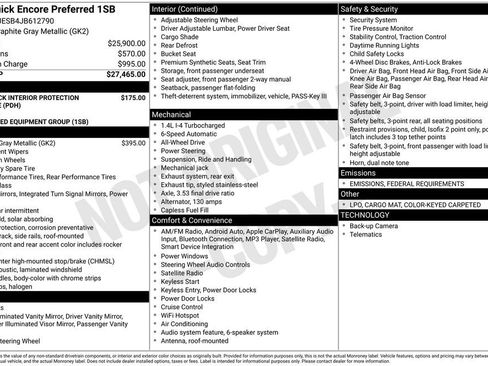 Used 2018 Buick Encore Preferred image 33