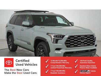Certified 2025 Toyota Sequoia Platinum