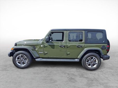 Certified 2023 Jeep Wrangler Unlimited Sahara w/ LED Lighting Group AWD/4WD image 2