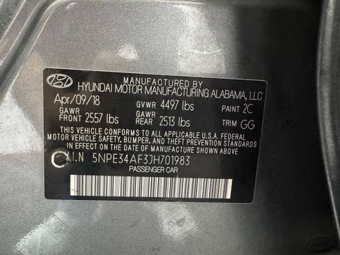 Used 2018 Hyundai Sonata Limited FWD image 25