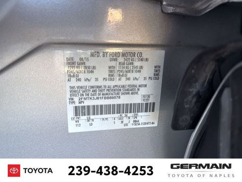 Used 2015 Ford Edge SEL w/ Equipment Group 201A image 25