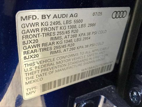 New 2025 Audi Q5 Prestige image 19