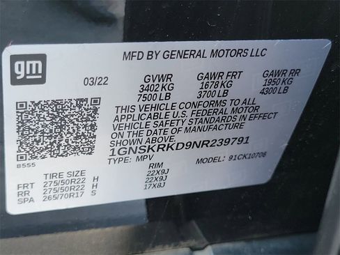 Used 2022 Chevrolet Tahoe RST w/ Luxury Package image 34