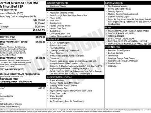 Used 2019 Chevrolet Silverado 1500 RST w/ All-Star Edition image 11