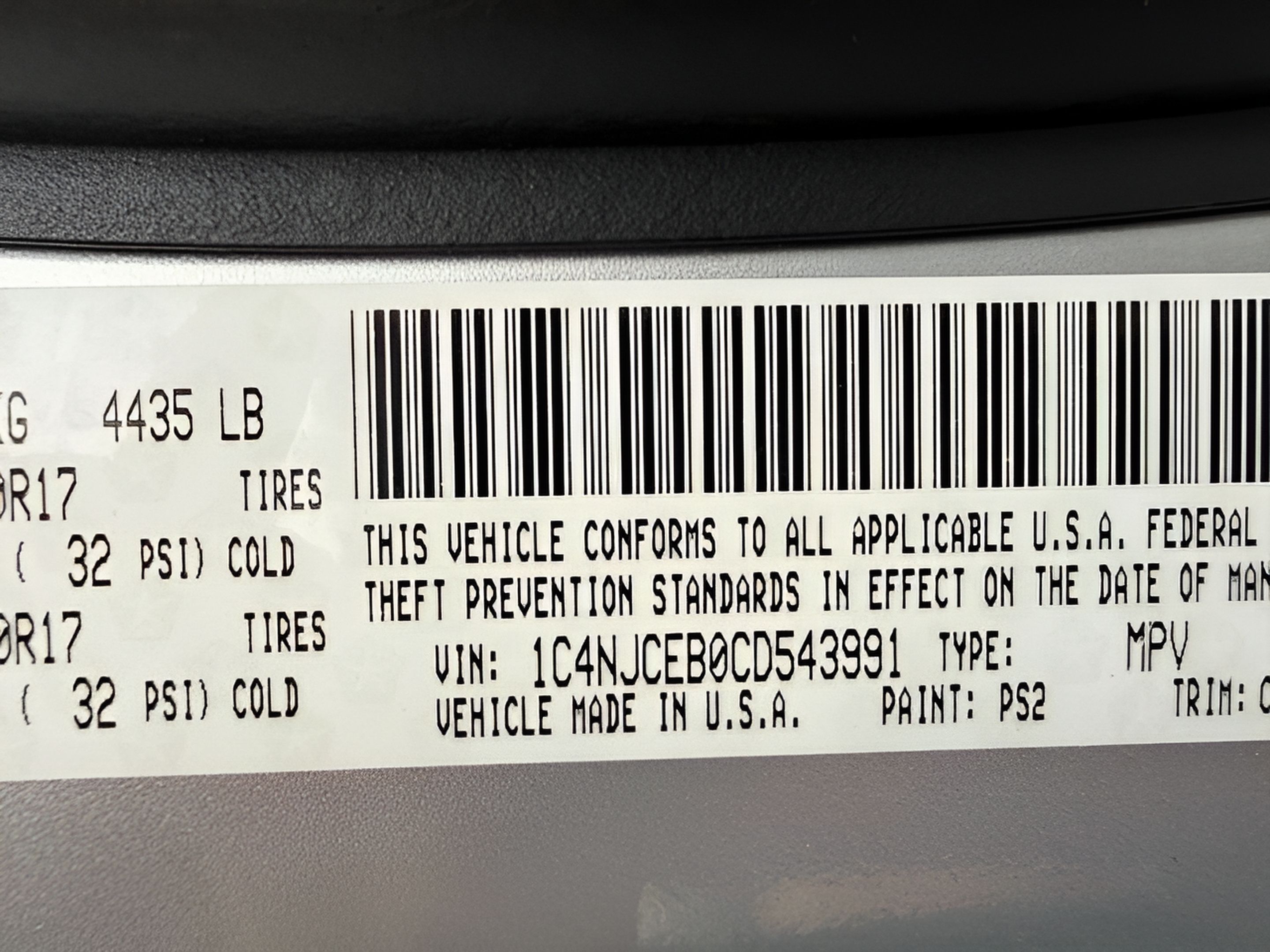Used 2012 Jeep Compass Latitude w/ Sun/Sound Group FWD image 31