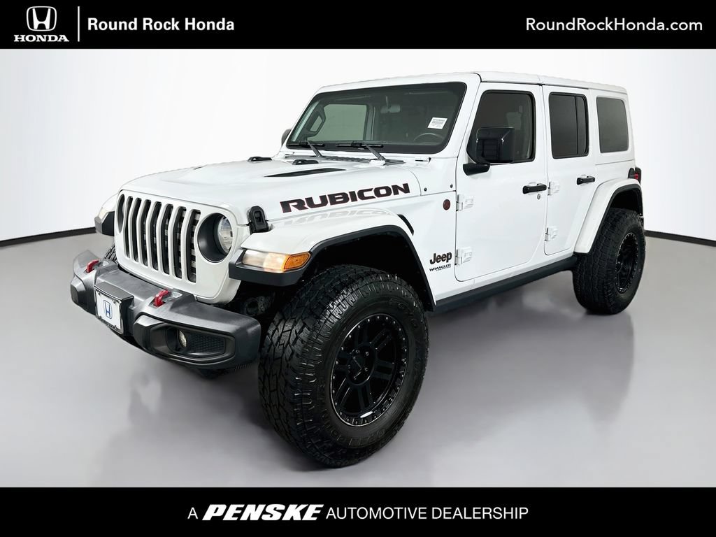 Used 2021 Jeep Wrangler Unlimited Rubicon w/ Cold Weather Group AWD/4WD image 1