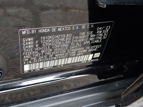 Certified 2023 Honda HR-V LX image 27